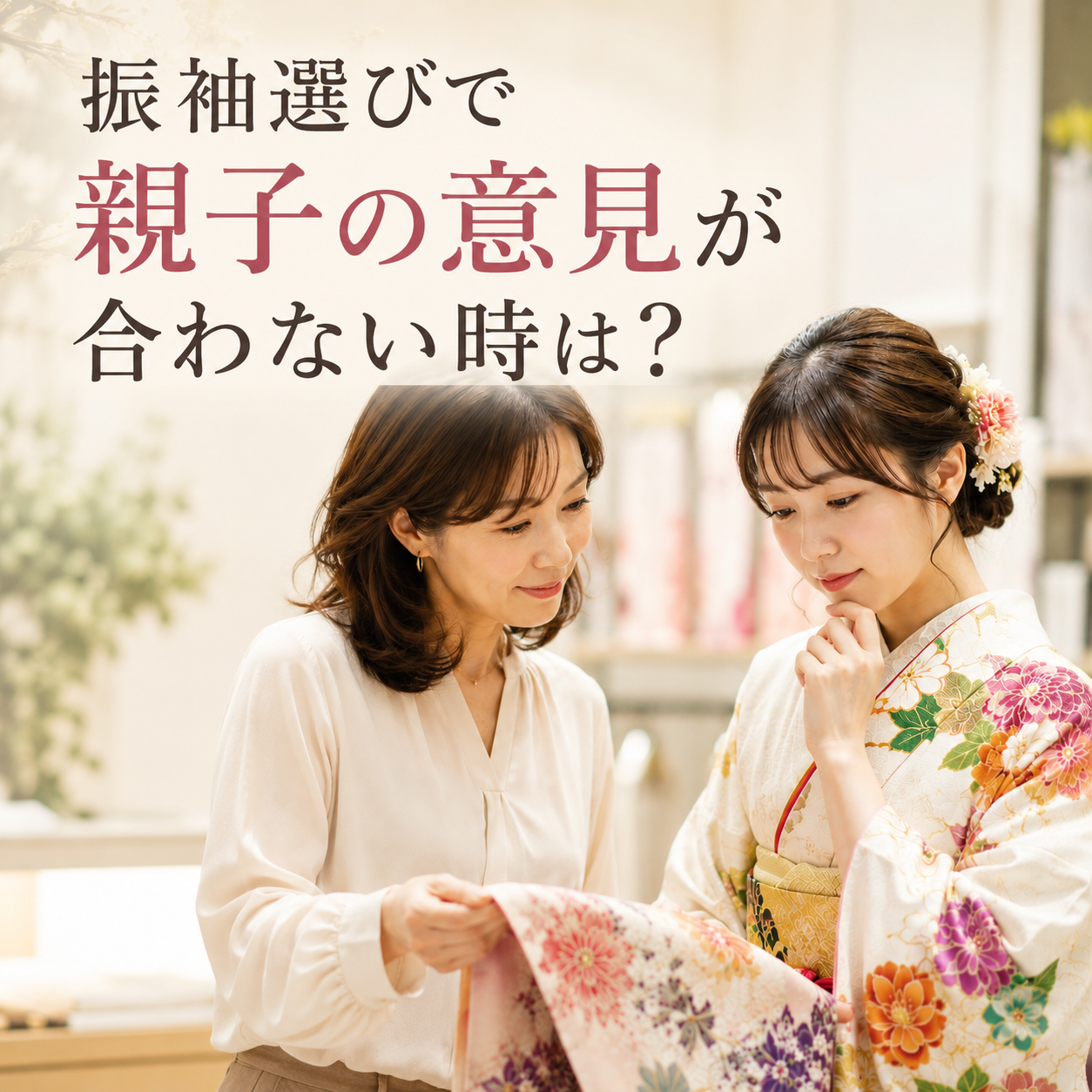 親子の意見